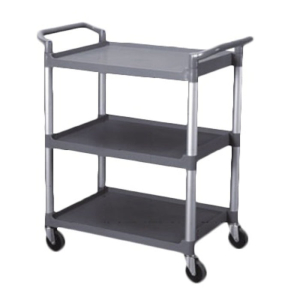 Carrito De Servicio De 3 Niveles de Acero Inox 304