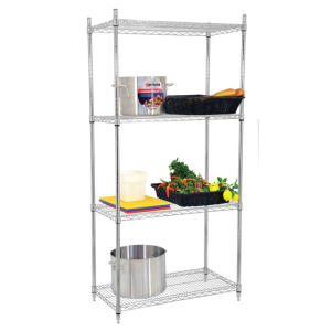 Estante Cromado de Acero Inox 304