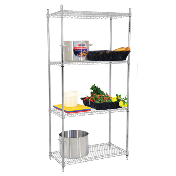 Estante Cromado de Acero Inox 304