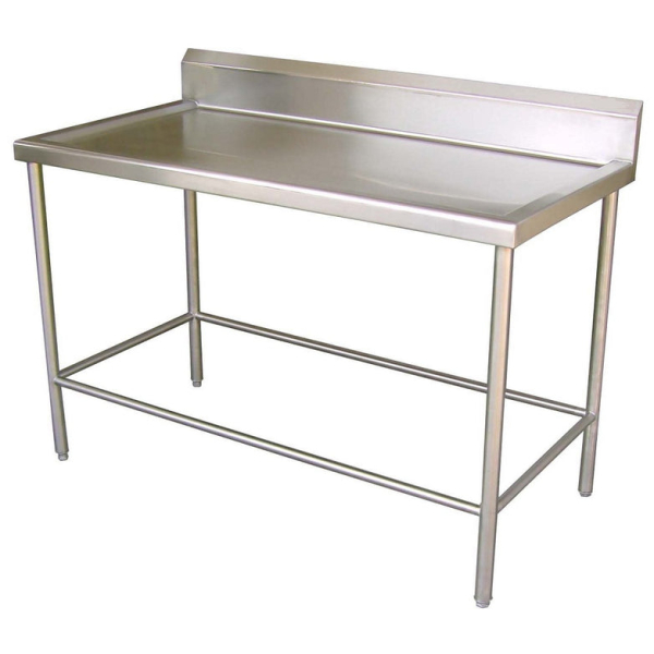 Mesa A Pared Sin Entrepaño de Acero Inox 304